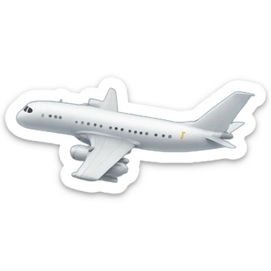 Avion et tout jumelles sticker