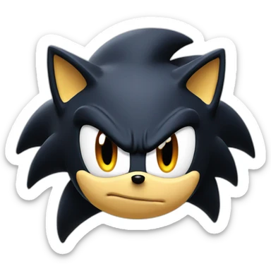 shadow sonic sticker