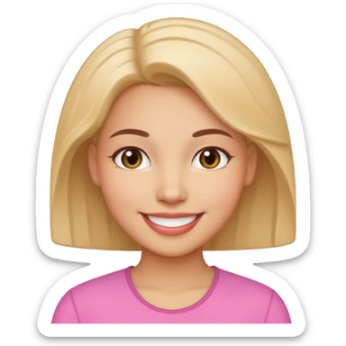 Pinki crisma sticker