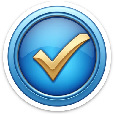 Create a instagram verified blue tick and make boundary zigzag sticker