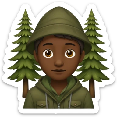 Forest Dweller sticker
