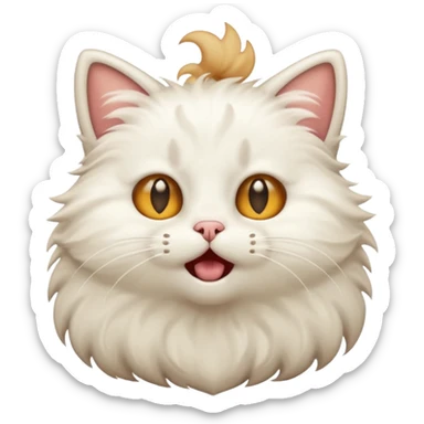 cat farting sticker