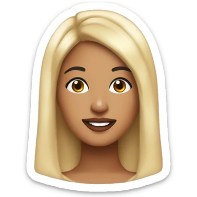 Natalie Nunn, Cresent Moon chin sticker