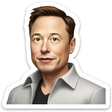 Elon Musk sticker