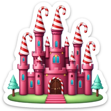 gloomy candy castle sticker