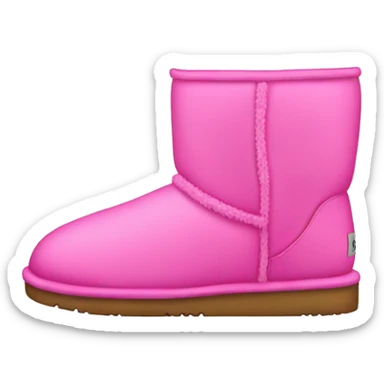 Pink Uggs sticker