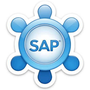 Logo SAP sticker
