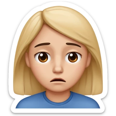 Sad I can’t believe it sticker