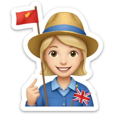 Tralelalo tralala sticker