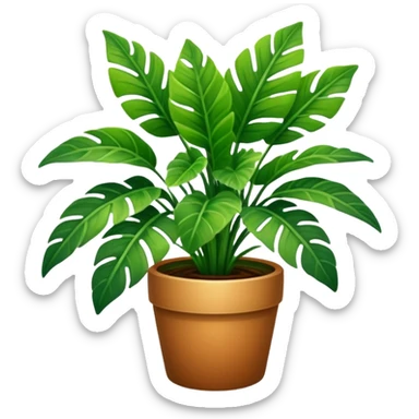 Unique Houseplant sticker