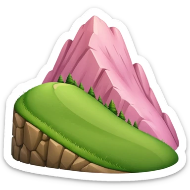 pink high hill sticker