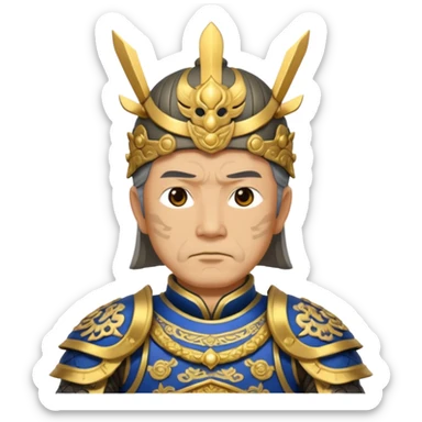 Japanese Castle Lord sticker
