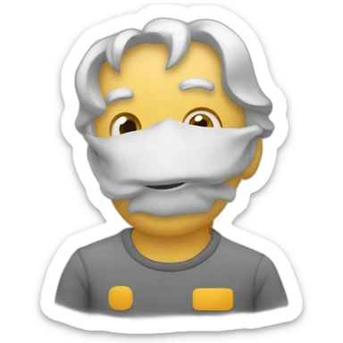 El símbolo que nos aparece cuando algo está cargando  sticker