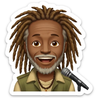 Burning Spear  sticker