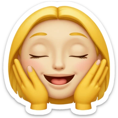 A classic yellow emoji face with closed eyes and a satisfied smile, kissing its fingertips (thumb and index finger) in the gesture of an Italian chef saying “Perfect!” or “Delizioso!”. The expression should look proud and pleased, as if the emoji just created something amazing. sticker