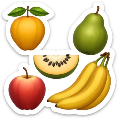 fruit seed sticker