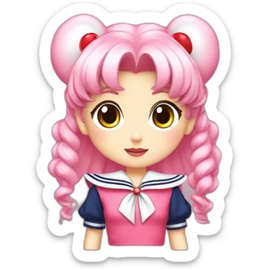 sailor chibi moon adult sticker