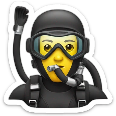 diving-scuba-diver sticker