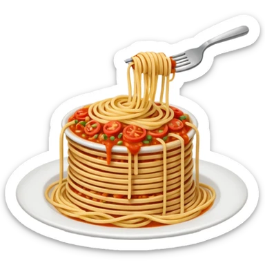 Spaghetti sticker