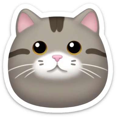 Pusheen cat sticker