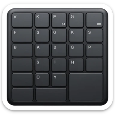 keyboard pads sticker