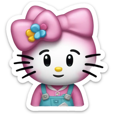 hello kitty sticker