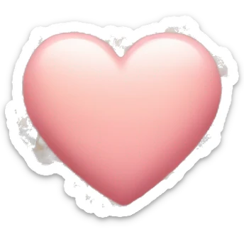 	“Design an emoji of a heart surrounded by butterflies and pastel hues.”  sticker