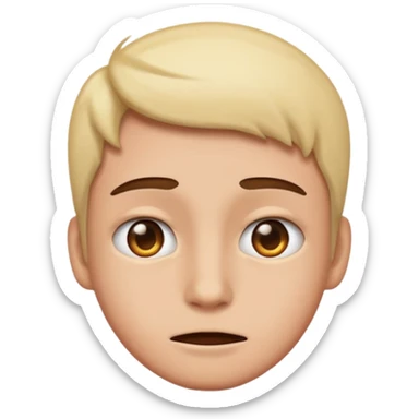 idont care  emoji sticker