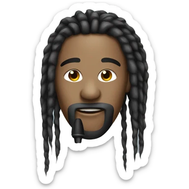 Dread head with mic sticker