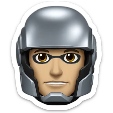 robocop original 1987 sticker