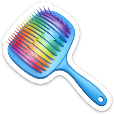 horoscope-style hairbrush 
 sticker