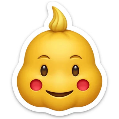 Панама синего цвета, панама в минималистичном стиле emoji. Материал панамы: джинса. У панамы есть черные шнурки. sticker