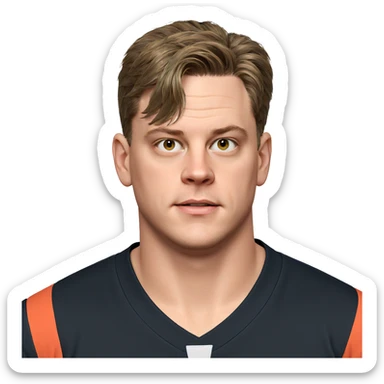 casual portrait of young man sticker