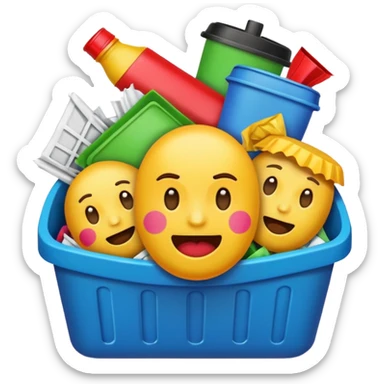 make some trash talk emojis sticker
