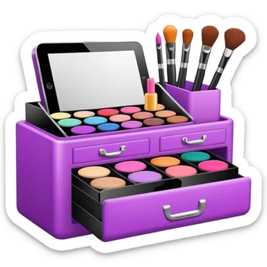 makeup kit sticker