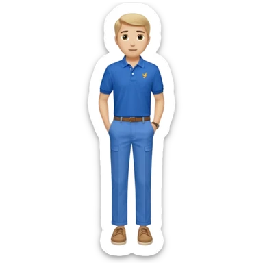 Make me a preppy aesthetic sticker