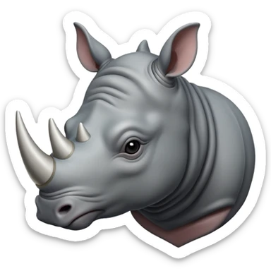 rhinoceros sticker