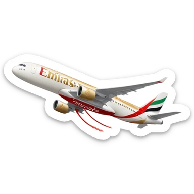 Emirates airlines  sticker