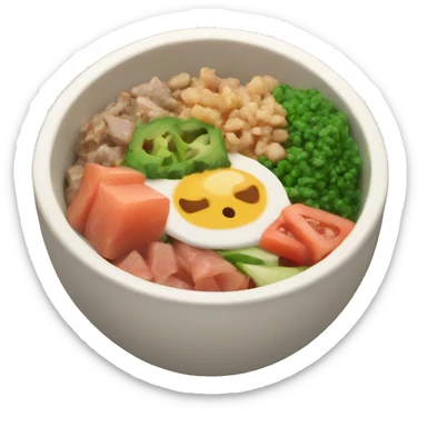Poke Bowl sticker