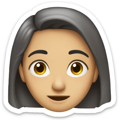 Una seja levantada  sticker