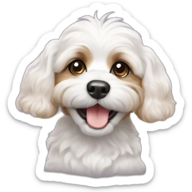 cavachon thumbs up sticker