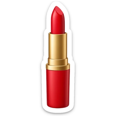 wine luxury lipstick sticker
