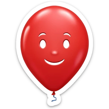 ballon de fete sticker
