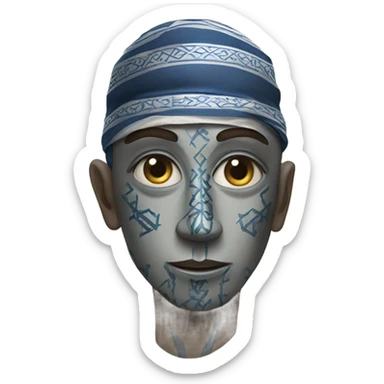 Jewish Droid turban sticker