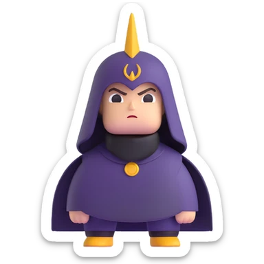 Штирлиц, the spy, with a serious and determined look sticker