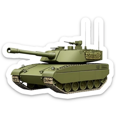 leopard 2 tank sticker