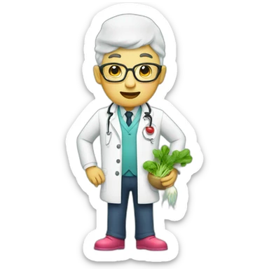 radish doctor sticker