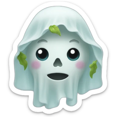 The Spring Ghost sticker