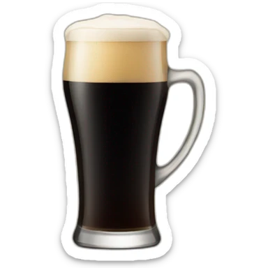 Pint of Guinness sticker