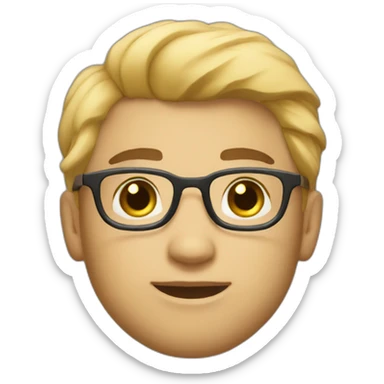 A 13 years ol designer boy face sticker